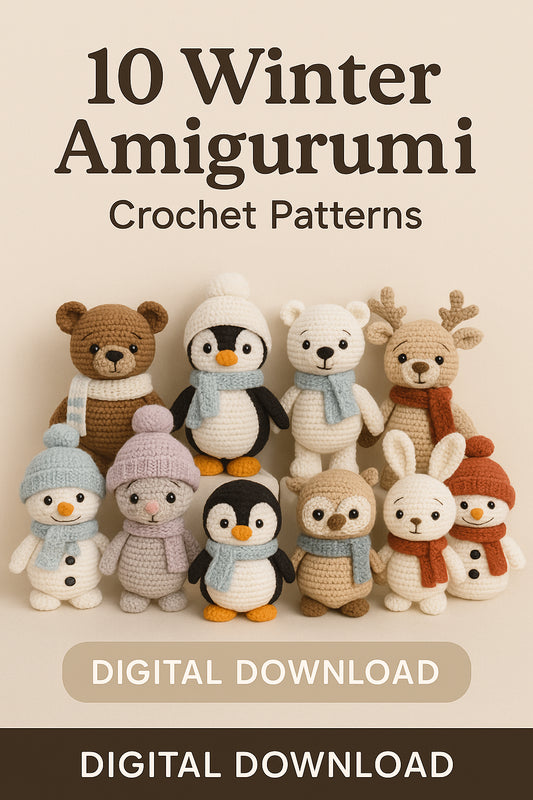 10 Winter Amigurumi Crochet Patterns